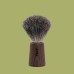 Четка за бръснене nom-MÜHLE, естествен косъм от язовец, дръжка от тъмен ясен